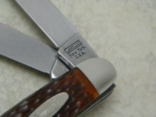 Camillus New York USA Jigged Delrin Large Stockman Knife