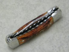 Schrade + USA LB-1 Custom Heman Williams Stag Lockback Knife c.1982