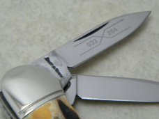 Schatt & Morgan Titusville (Queen Steel 1995) Stag 033264 Canittler Canoe Whittler Knife