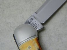 Schatt & Morgan Titusville (Queen Steel 1995) Stag 033264 Canittler Canoe Whittler Knife