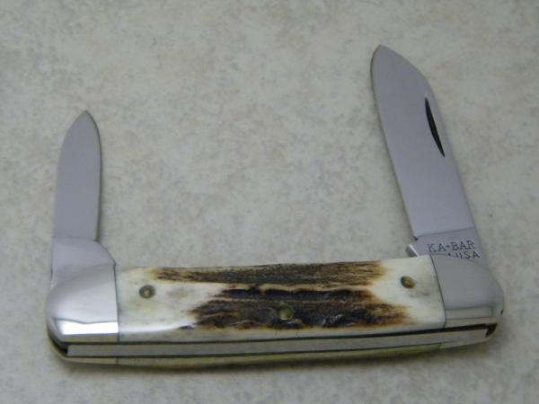 Kabar USA 1194 Stag Canoe Knife Kabar USA 1194 Stag Canoe Knife