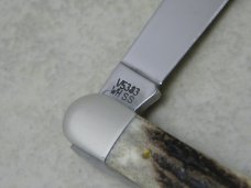 Case XX USA 1 Dot 1999 Vintage Stag V5383 WH SS Whittler Knife