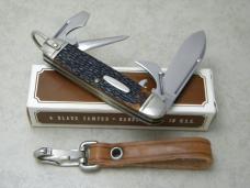Western USA 901 Delrin Camp Scout Utility Knife & Leather Strap c.1981 - NIB 