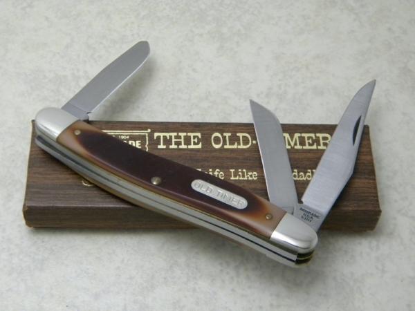 Schrade USA 61OT Delrin Old Timer Slim Premium Stockman Knife NIB