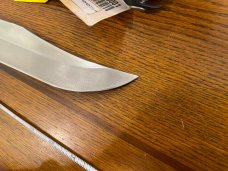 Parker-Edwards Randall Gilbreath Bowie Knife w/440C Stainless Blade & Crown Stag Handle SN#243 