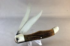 CASE TESTED 5265 Folding Hunter, Perfect Stag Handles, Saber Ground, Used But Nice, Free Shipping