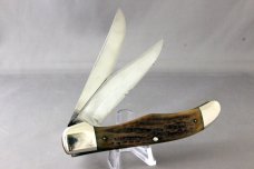 CASE TESTED 5265 Folding Hunter, Perfect Stag Handles, Saber Ground, Used But Nice, Free Shipping
