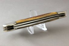 CASE TESTED 5265 Folding Hunter, Perfect Stag Handles, Saber Ground, Used But Nice, Free Shipping