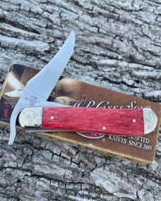 CASE XX ** 2009 OLD RED BONE ERIE RED DEVILS RUSSLOCK ONLY 25 MADE #12
