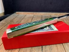 Robeson by Queen Doctor’s Knife Hunter Green Jigged Bone 1 of 200