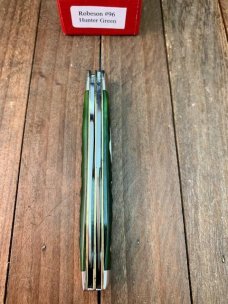 Robeson by Queen Doctor’s Knife Hunter Green Jigged Bone 1 of 200