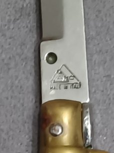 9" AKC stiletto knife. 