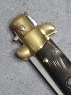 9" AKC stiletto knife. 