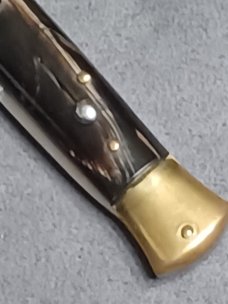 9" AKC stiletto knife. 
