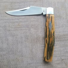 DrT Big Texas Jack..4.25" Smooth Bark Mammoth Ivory..Cpm154... pouch...older build..older price 