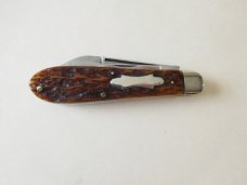 Antique Vintage "SCARCE" c.1898 L.L.H. Co. Cleveland Tear Drop Jack Pocket Knife