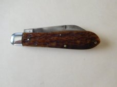 Antique Vintage "SCARCE" c.1898 L.L.H. Co. Cleveland Tear Drop Jack Pocket Knife
