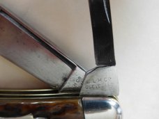 Antique Vintage "SCARCE" c.1898 L.L.H. Co. Cleveland Tear Drop Jack Pocket Knife