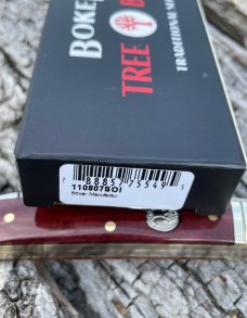 TREE BRAND BOKER ** SMOOTH BROWN BONE 1095 CARBON 4 BLADE CONGRESS