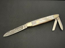 Bulldog Brand Mother of Pearl Celebrated Anglo Saxon 3 blade Whittler 1 Of 60