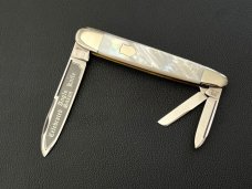Bulldog Brand Mother of Pearl Celebrated Anglo Saxon 3 blade Whittler 1 Of 60