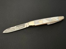 Bulldog Brand Mother of Pearl Celebrated Anglo Saxon 3 blade Whittler 1 Of 60
