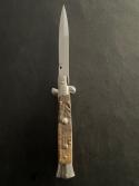 Frank B Rams Horn 9 Inch Swivel Bolster Switchblade