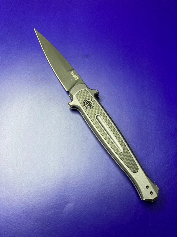 Kershaw 7150 Launch 8 AUTO Folding Knife CPM-154 Spear Point Blade