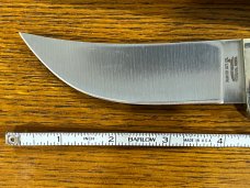 Parker Cut. Co. 7 1/4" Spear Point Hunting Knife w/Micarta Scales Japan