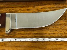 Parker Cut. Co. 7 1/4" Spear Point Hunting Knife w/Micarta Scales Japan