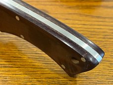 Parker Cut. Co. 7 1/4" Spear Point Hunting Knife w/Micarta Scales Japan