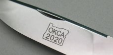 Oregon Knife Collectors Club OKCA 2020 Club Knife. New in the Tube. 235220. …..................(932)