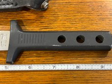 Parker Cut. Co. 9 3/8" Spear Point Smoky Mtn Ultra Lite Boot Knife w/Metal Handle Japan 