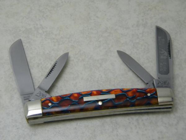 Bulldog Brand Solingen, Germany Prototype Bar Shield Congress Knife c.1995 Bulldog Brand Solingen, Germany Prototype Bar Shield Congress Knife c.1995