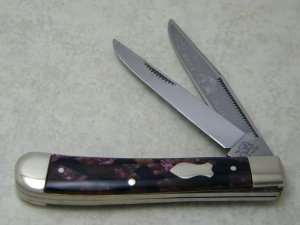 Bulldog Brand Solingen, Germany Prototype Crest Shield Trapper Knife c.1995