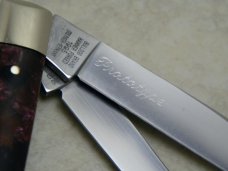 Bulldog Brand Solingen, Germany Prototype Crest Shield Trapper Knife c.1995