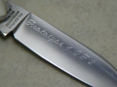 Bulldog Brand Solingen, Germany Prototype 1 of 2 English Steel Canoe Knife