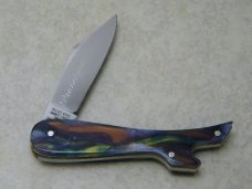 Bulldog Brand Solingen, Germany Prototype Crest Shield Lady's Leg Knife Knife c.1995