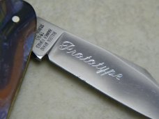 Bulldog Brand Solingen, Germany Prototype Crest Shield Lady's Leg Knife Knife c.1995