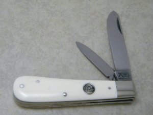 Bulldog Brand Solingen, Germany English Steel Imitation Ivory Jack Knife
