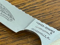 Parker-Edwards 1501 Swaybelly Razor Folding Knife w/Smooth Bone Scales