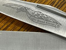 Parker-Edwards 1423-2 Trapper Folding Knife w/Jigged Stag Scales