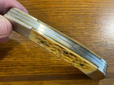 Parker-Edwards 1423-2 Trapper Folding Knife w/Jigged Stag Scales