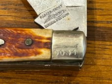 Parker-Frost "Famous Indians of the West Series II" Limited Edition Matched 4-Knife Set Japan SN#009