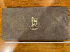 Parker-Frost "Famous Indians of the West Series II" Limited Edition Matched 4-Knife Set Japan SN#009