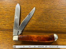 Parker-Frost "Famous Indians of the West Series II" Limited Edition Matched 4-Knife Set Japan SN#009