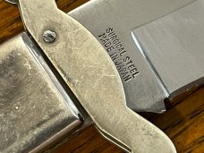 Parker-IMAI K419 Safety Lockback Folding Knife w/Stag Scales