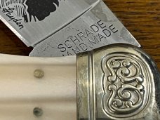 Schrade Collector Series SCLE Limited Edition Eagle Clasp Folding Knife w/Smooth Bone Scales