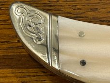 Schrade Collector Series SCLE Limited Edition Eagle Clasp Folding Knife w/Smooth Bone Scales