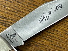 Standing Stone Cutlery "Red Man City" Limited Edition Pocketknife Japan SN#555